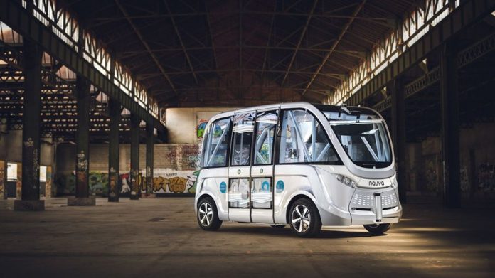 World’s First Autonomous Bus