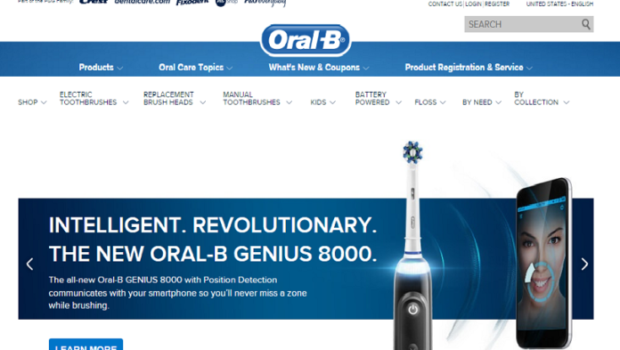 Oral-B electric brushes pic