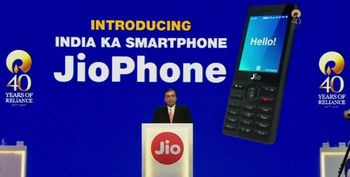 Jio Phone delivery