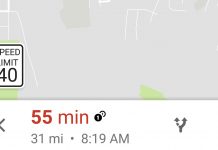 Speed Limits Feature on Google Maps Navigation 