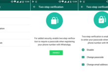 Whatsapp two-step verification