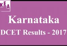Karnataka DCET Results 2017