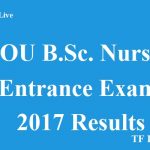 IGNOU B.Sc. Nursing Entrance Exam 2017 Results